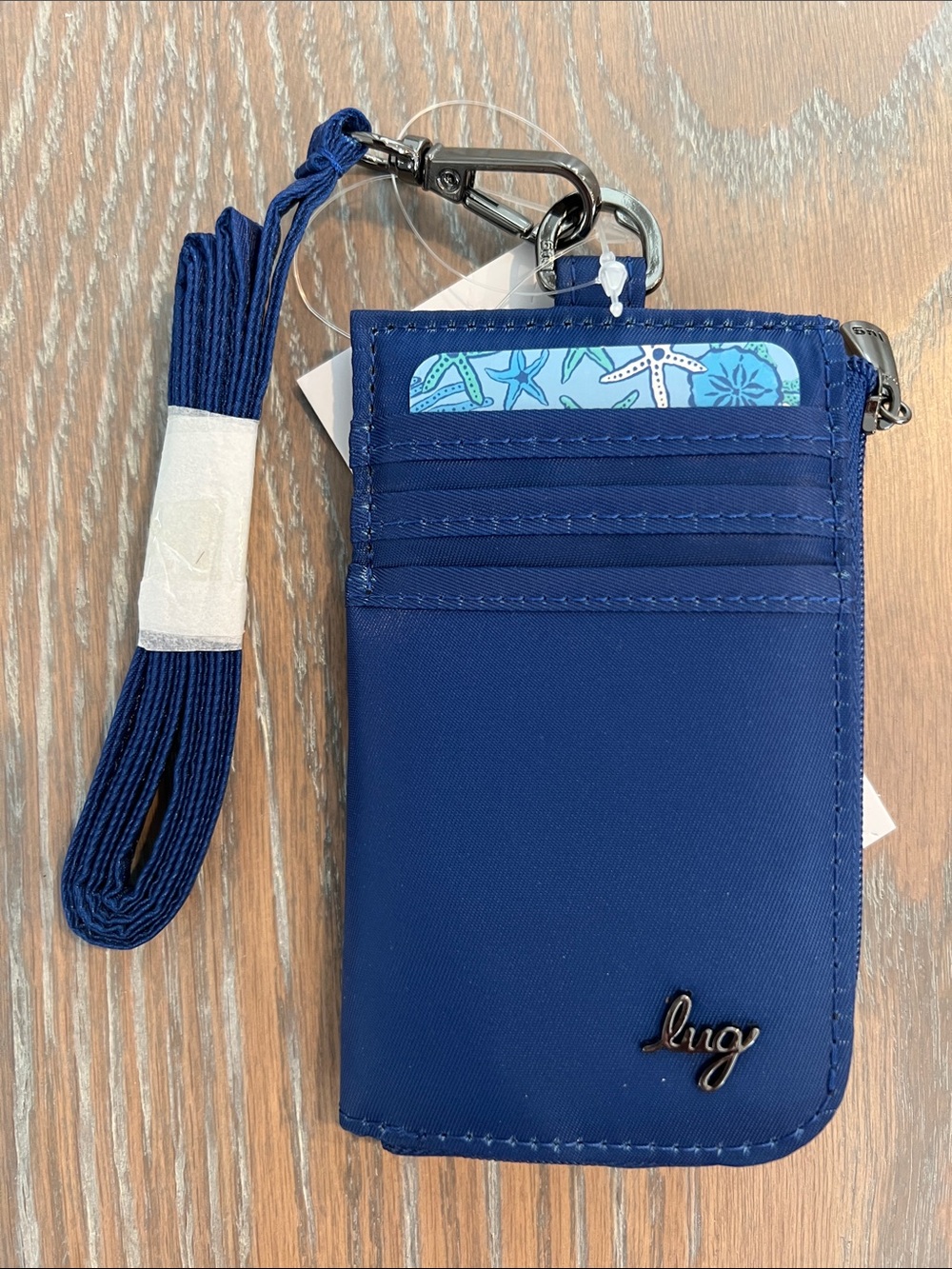 Lug Twister Lanyard/Wallet Cobalt Blue